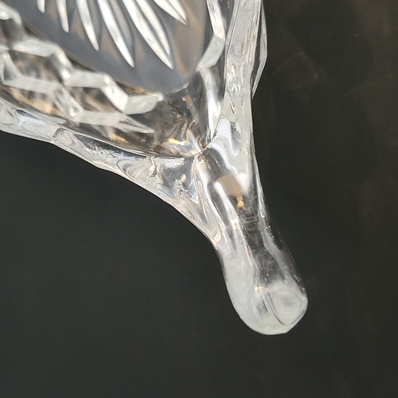 Vintage Fostoria American Relish Tray with Butter Dish - Picture 5 of 16